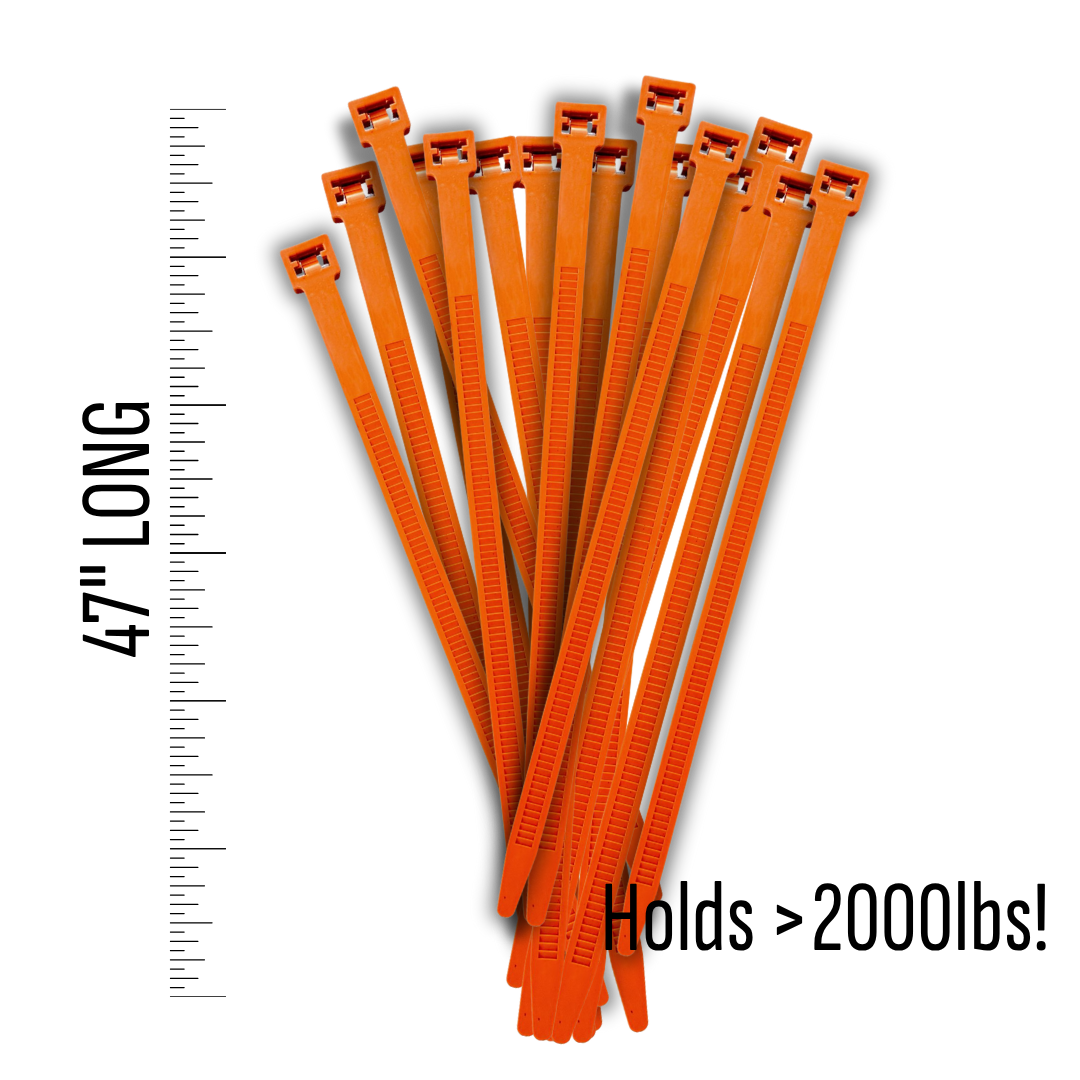 WORLDS LARGEST CABLE TIE WORLDS LARGEST BUNDLE- 25 count