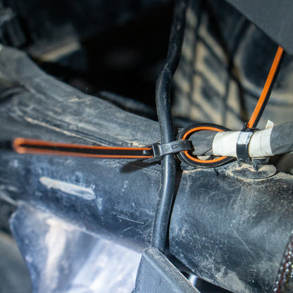 GripLockTies® 5" Rubber-Lined, Reusable Cable Ties - 48 Count