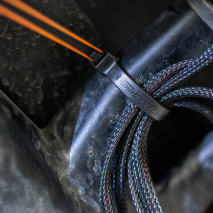 GripLockTies® 12" Rubber-Lined, Reusable Cable Ties - 24 Count