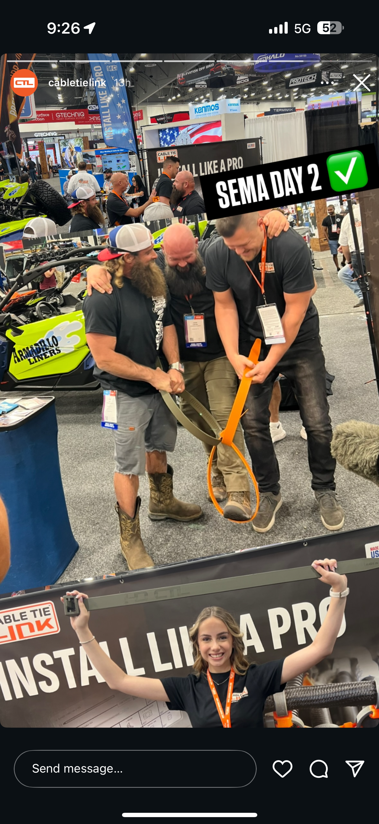 47" HD CABLE TIE - Worlds Largest & Strongest Cable Tie